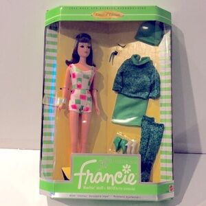 1966 Reproduction 30th Anniversary Limited Edition - Francie Doll by Mattel  NIB